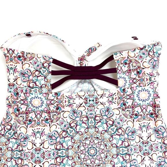 NWT Jessica Simpson for Motherhood Maternity Print Tankini Swimsuit Set. Size S - Picture 5 of 15